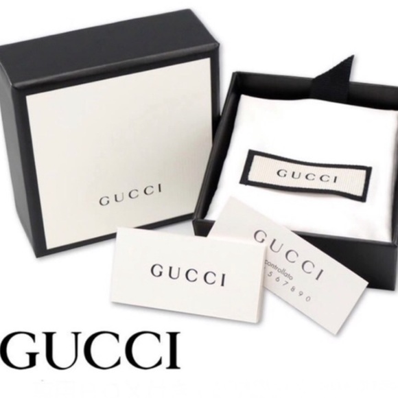 New Gucci GG Marmont Snake Cuff Bangle Bracelet - Picture 9 of 10